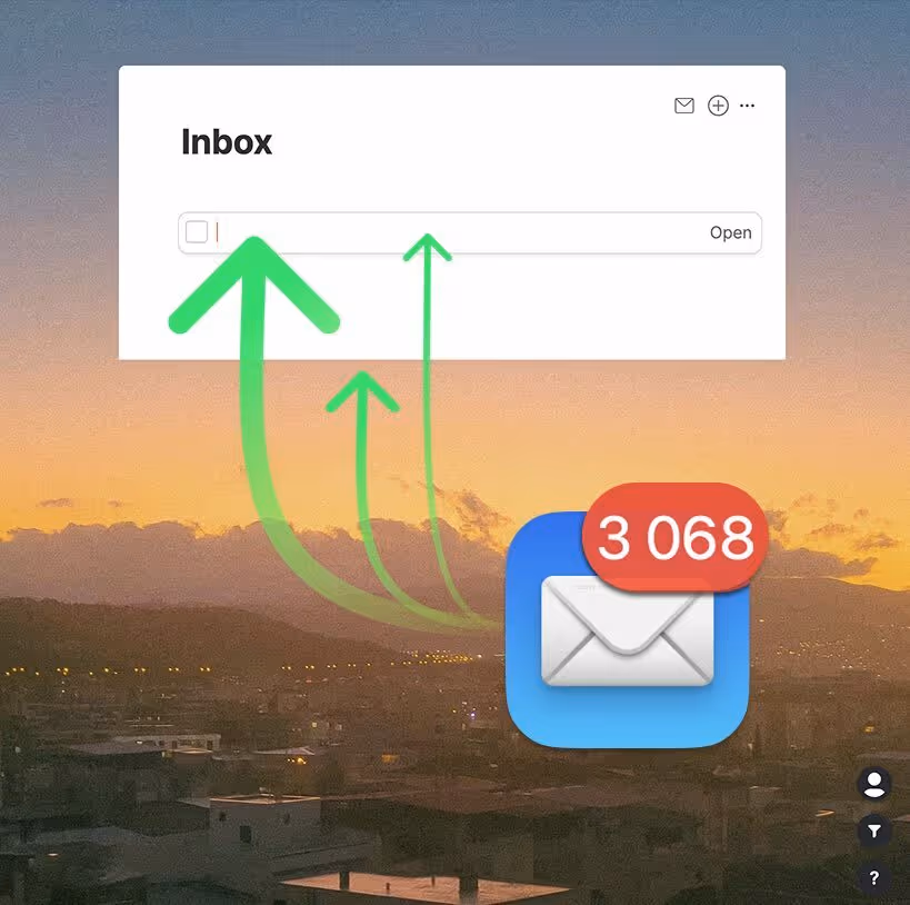 Timestripe email inbox
