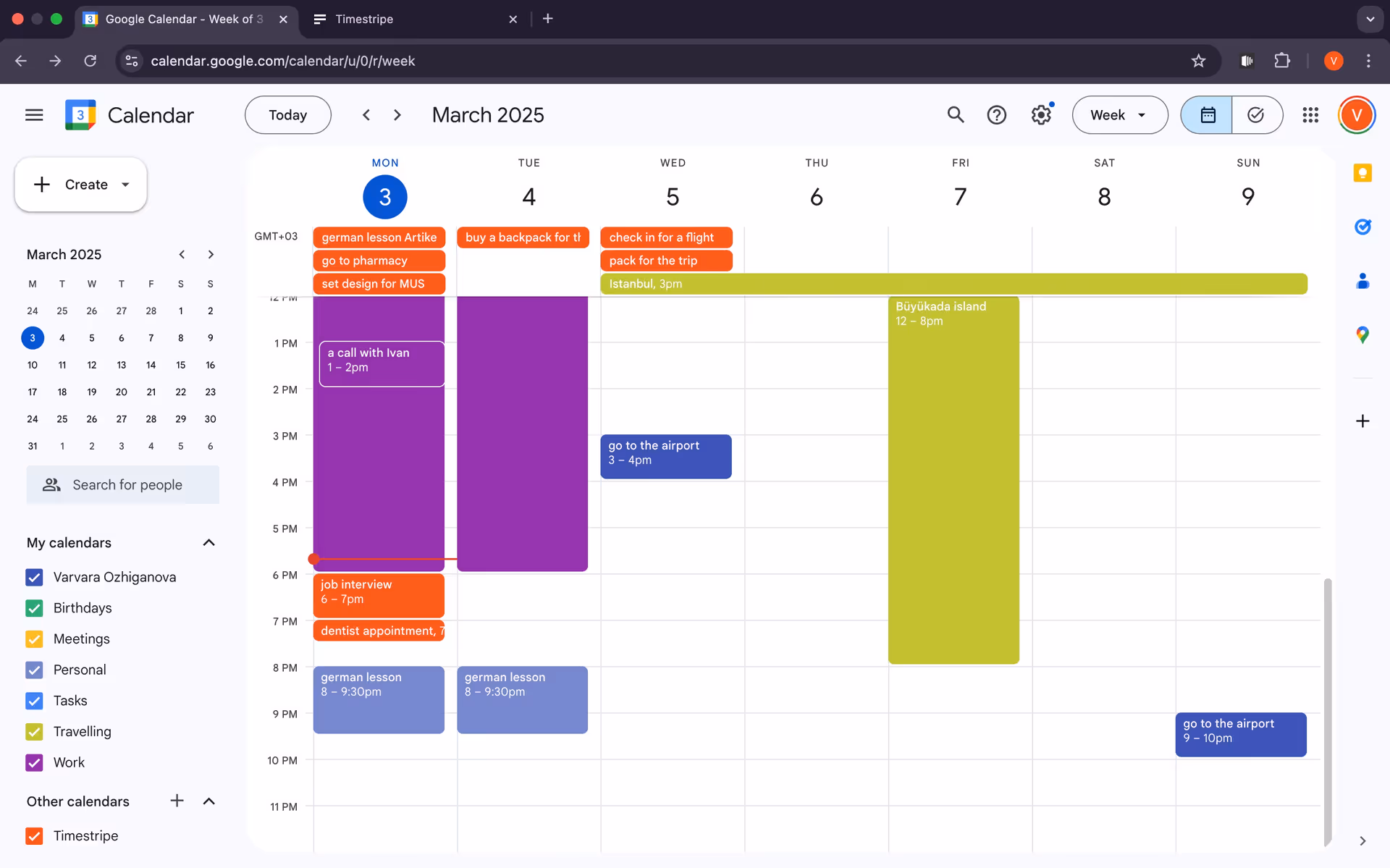how to integrate timestripe with google and apple calendars