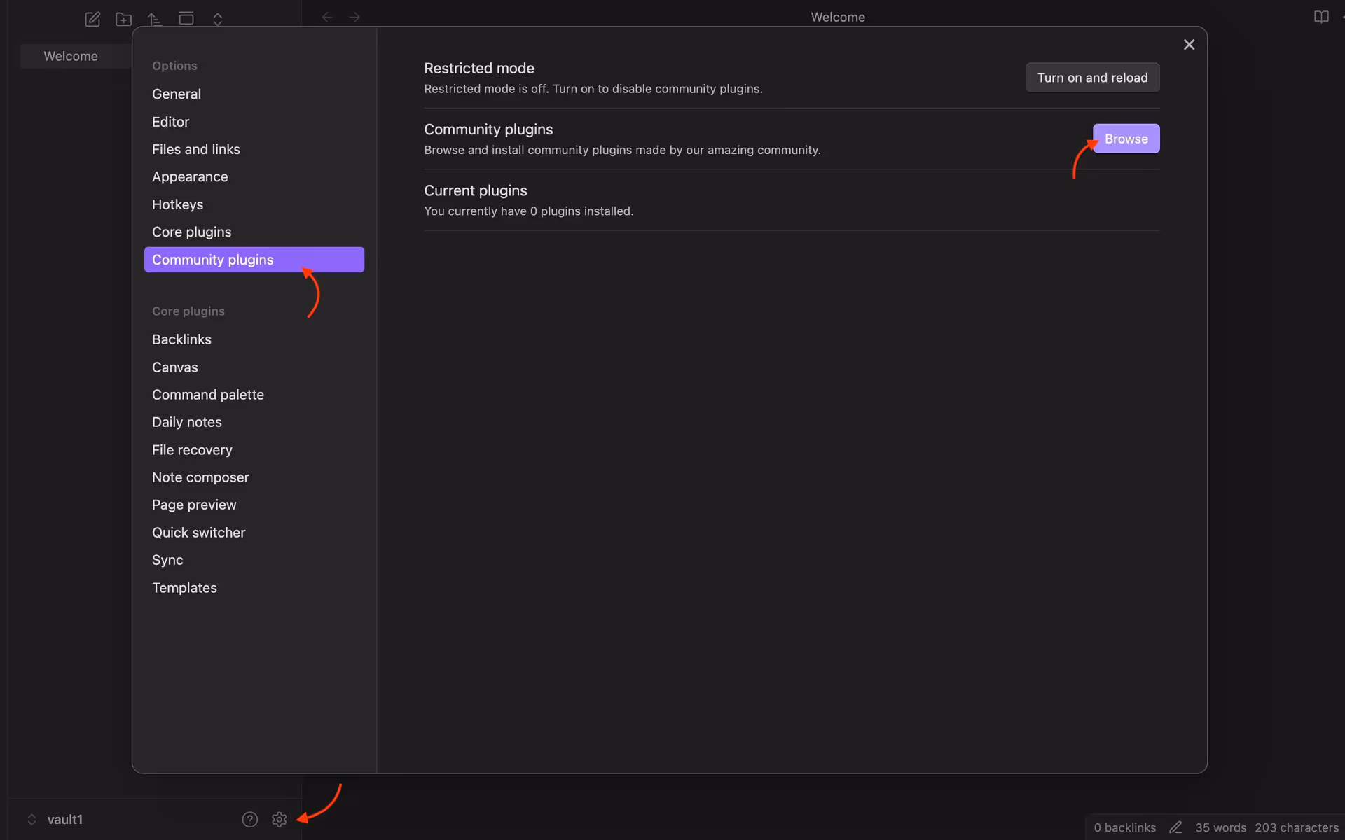 Timestripe integrated with Obsidian | Timestripe