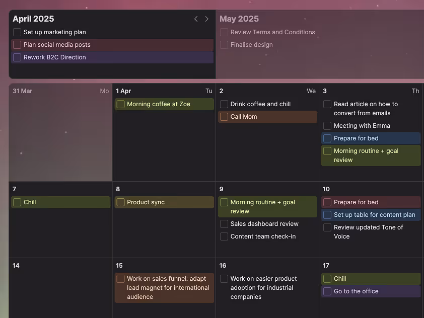 Timestripe calendar update review | Timestripe