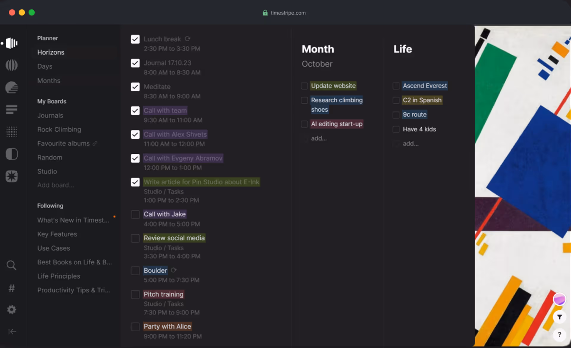 How Different Professionals Use Timestripe