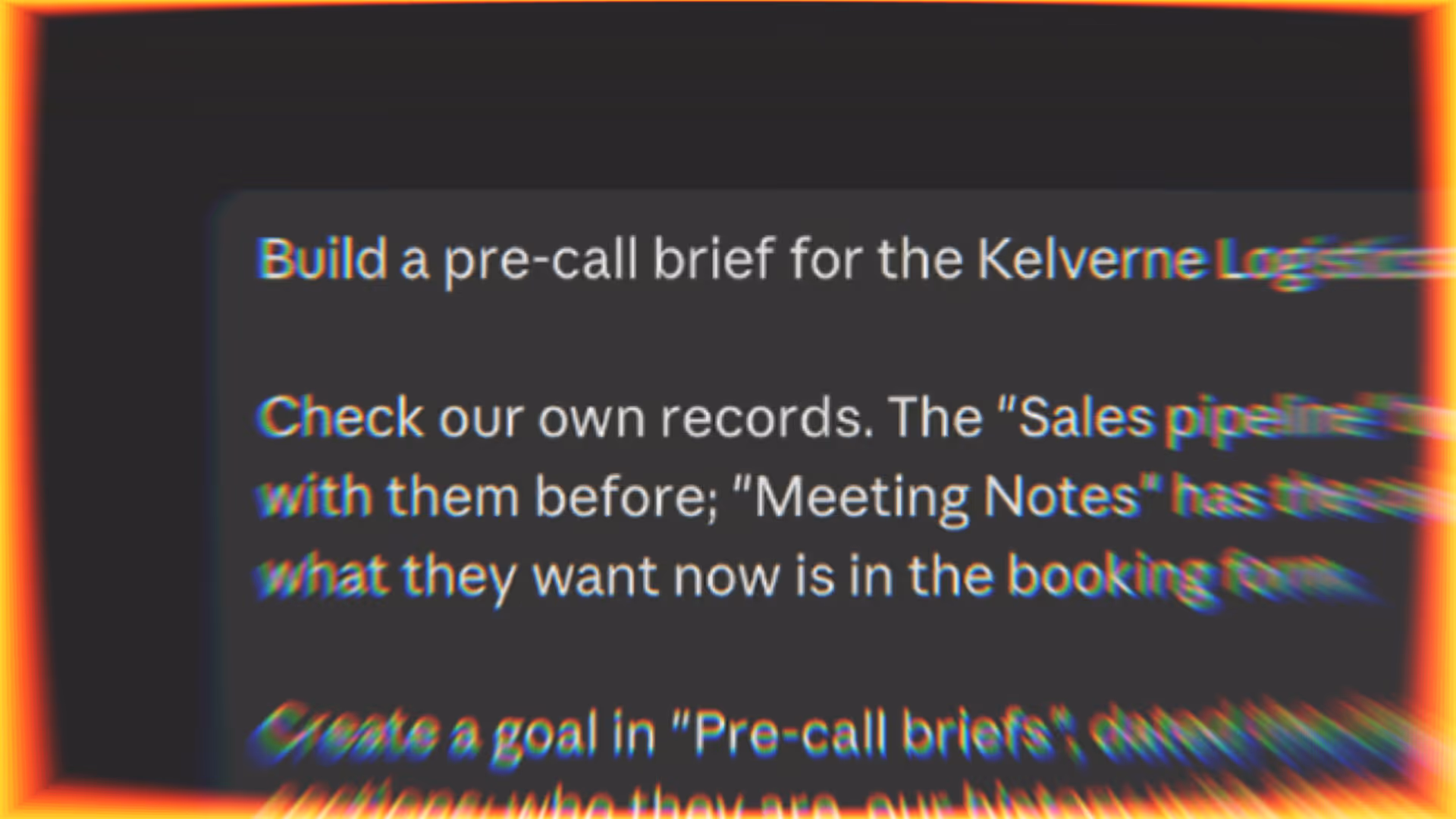 Prepare prospect research before introductory calls